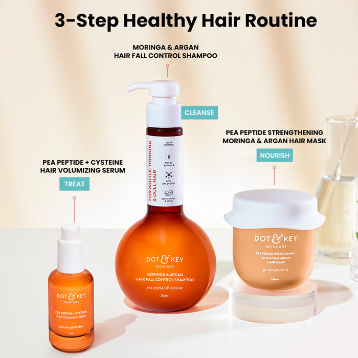 Dot & Key Moringa & Argan Oil Hair Fall Control Shampoo, 200ml Buy at Indicrest Image 7