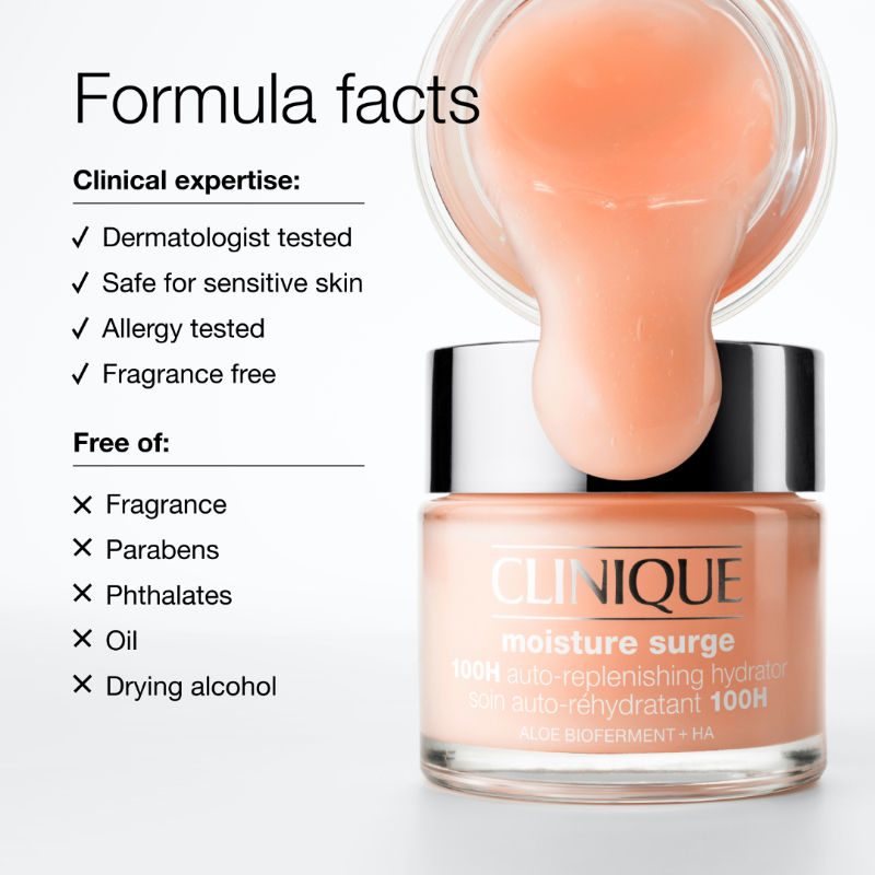Clinique Moisture Surge 100h Auto-replenishing Hydrator, Moisturizer, 75ml