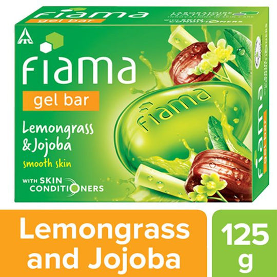 Fiama Lemongrass & Jojoba Gel Bar for Smooth Skin, Skin Friendly PH, Safe On Skin, 125g Buy at Indicrest