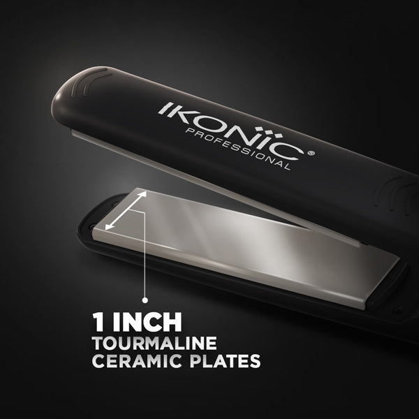 Ikonic Professional Pro Straight Black Hair Straightener Buy at Indicrest Image 2