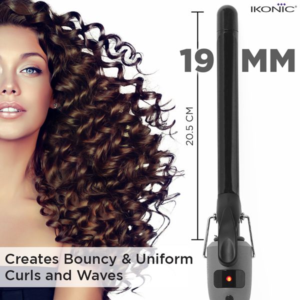 Ikonic Me Curl-me-up Hair Styler, Grey, 19 mm Buy at Indicrest Image 3