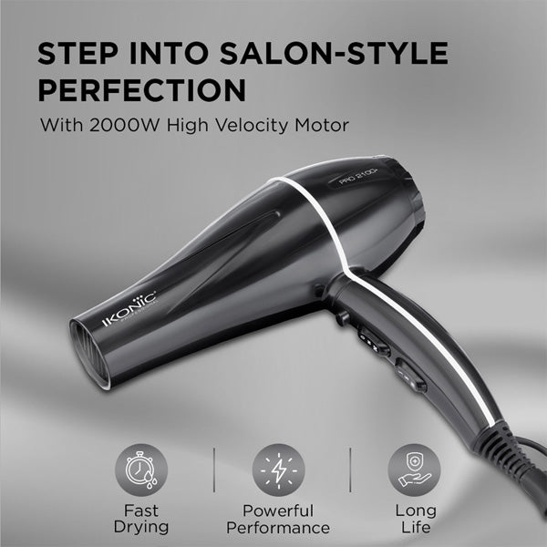 Ikonic Professional Pro 2100+ Hair Dryer Buy at Indicrest Image 3