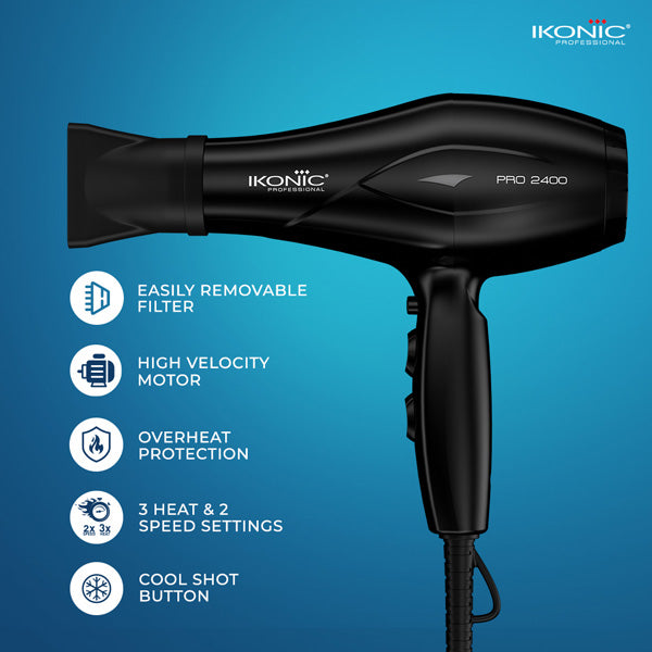 Ikonic Professional Pro 2400 Hair Dryer Buy at Indicrest Image 2