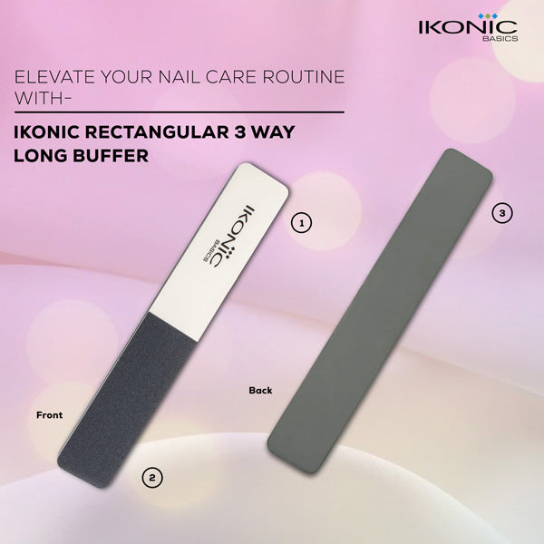Ikonic Basics Rectangular 3 Way Long Buffer IKB-721K Buy at Indicrest Image 3