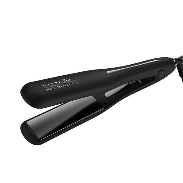 Ikonic Professional Black Titanium Pro Hair Straightener Buy at Indicrest