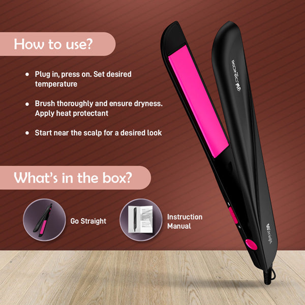 Ikonic Me Go Straight Hair Straightener Buy at Indicrest Image 8
