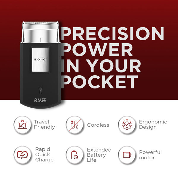 Ikonic Professional Bullet Hair Shaver Buy at Indicrest Image 2
