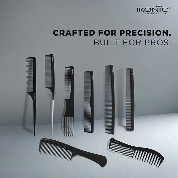 Ikonic Professional Pro Comb Set- (Set of 8 Pieces) Buy at Indicrest Image 2