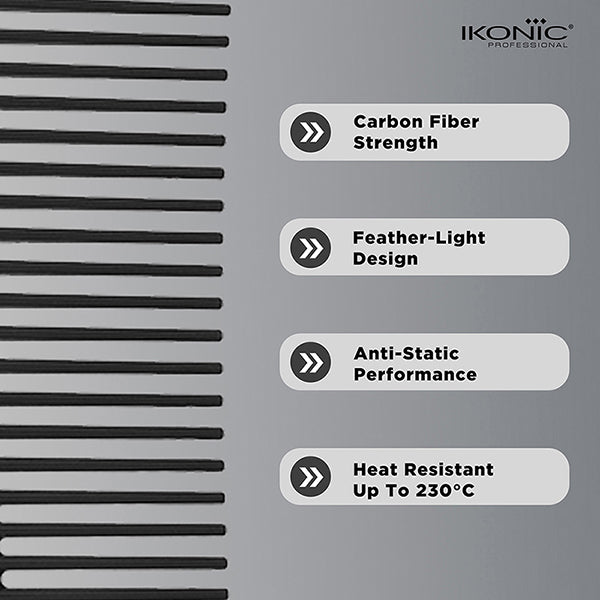 Ikonic Professional Pro Comb Set- (Set of 8 Pieces) Buy at Indicrest Image 3