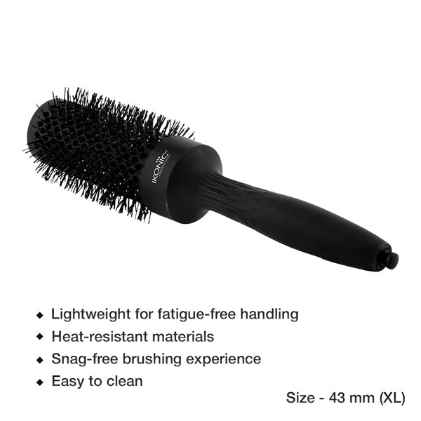 Ikonic Professional Extra Long Barrel Thermal Round Brush, TRB-43XL Buy at Indicrest Image 4