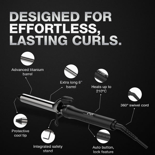 Ikonic Professional Curling Tong 2.0 Hair Curler, Size 25 Buy at Indicrest Image 3