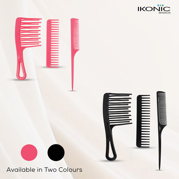 Ikonic Basics 3Pcs Comb Set IKB-702C Buy at Indicrest Image 11