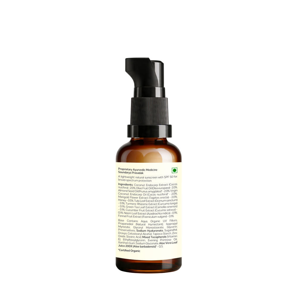 Forest Essentials Sheer Sun Fluid Sunscreen SPF 50 PA++++, 50ml