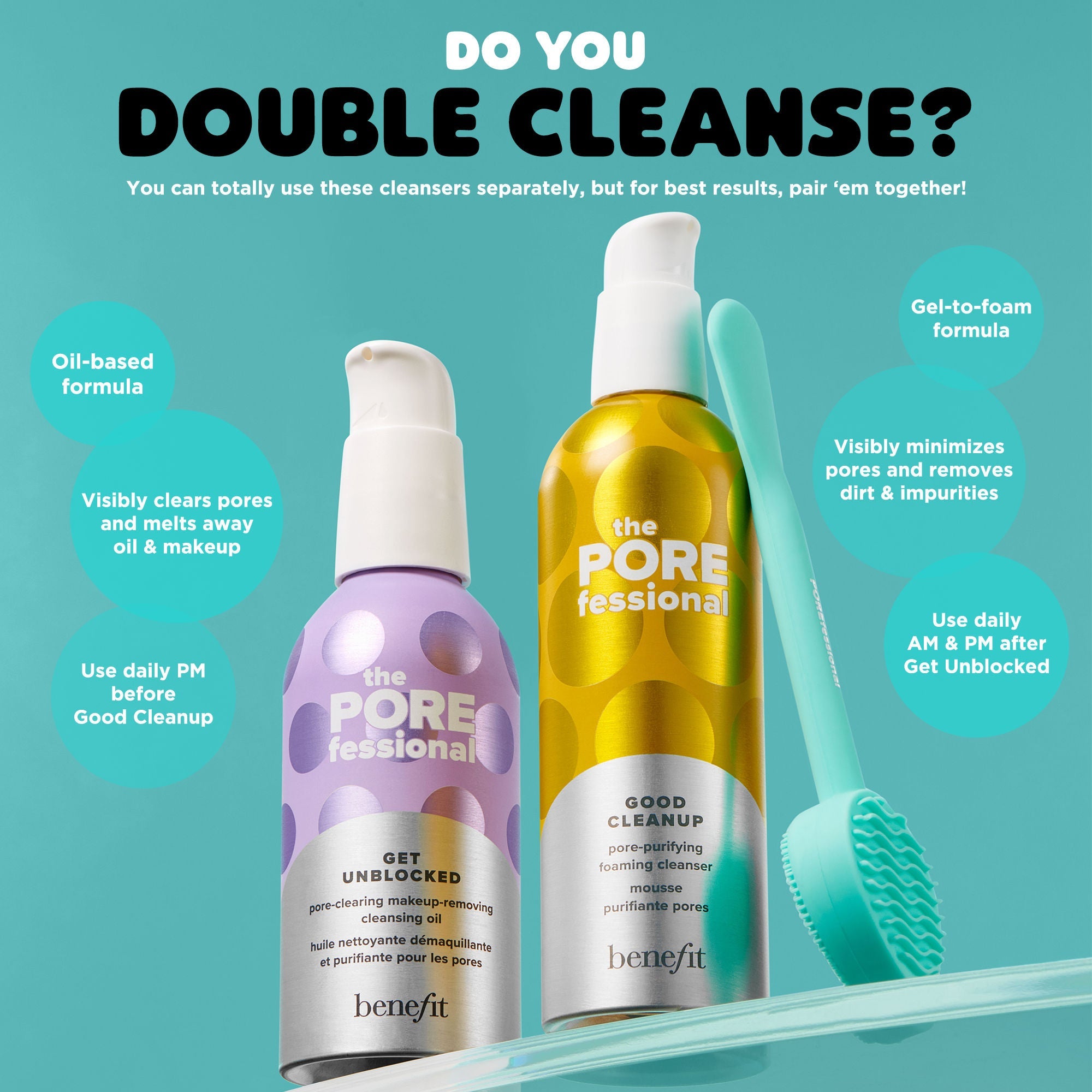 Benefit Cosmetics The Porefessiol Good Cleanup Foaming Cleanser, 147ml