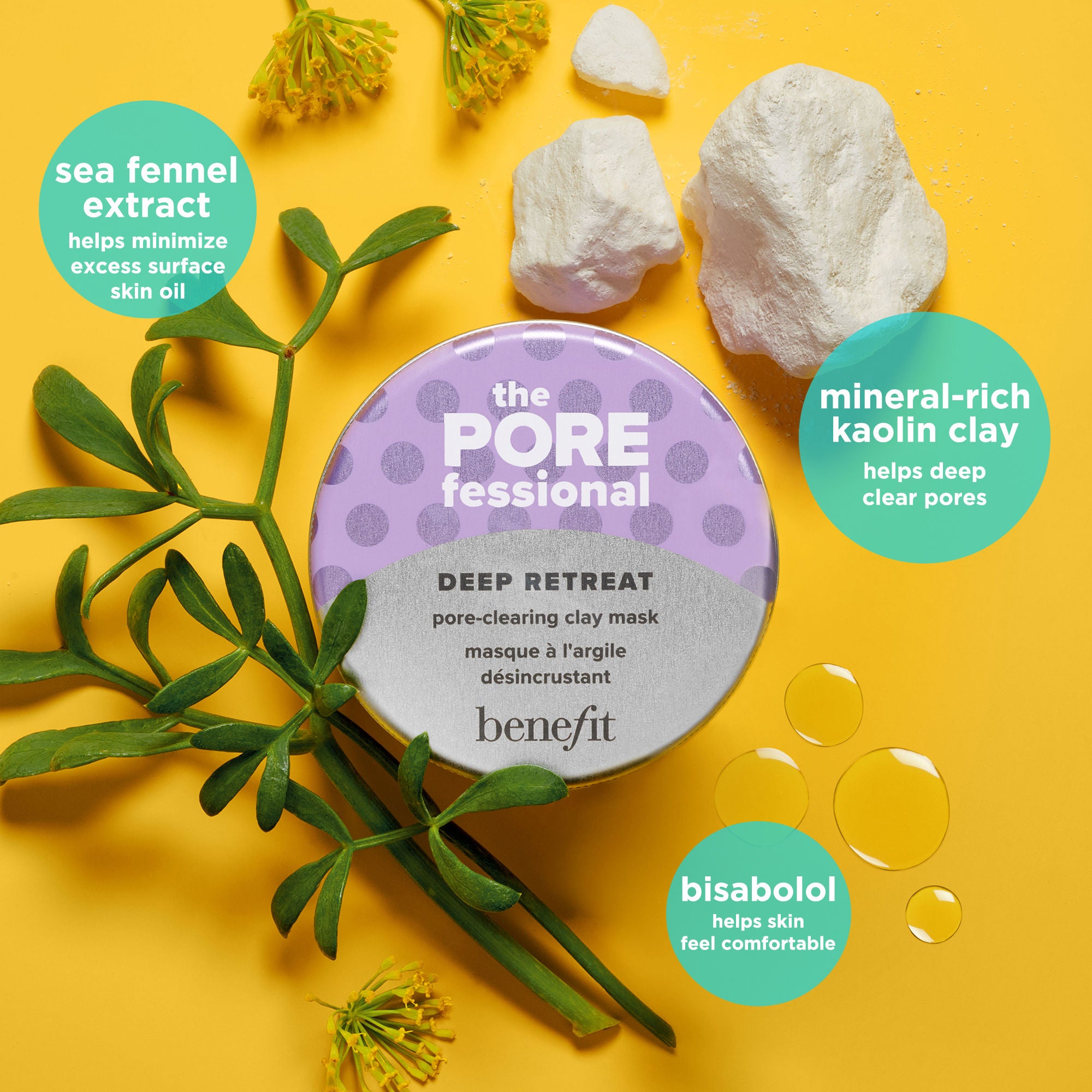 Benefit Cosmetics The Porefessional Deep Retreat Clay Mask, 75ml