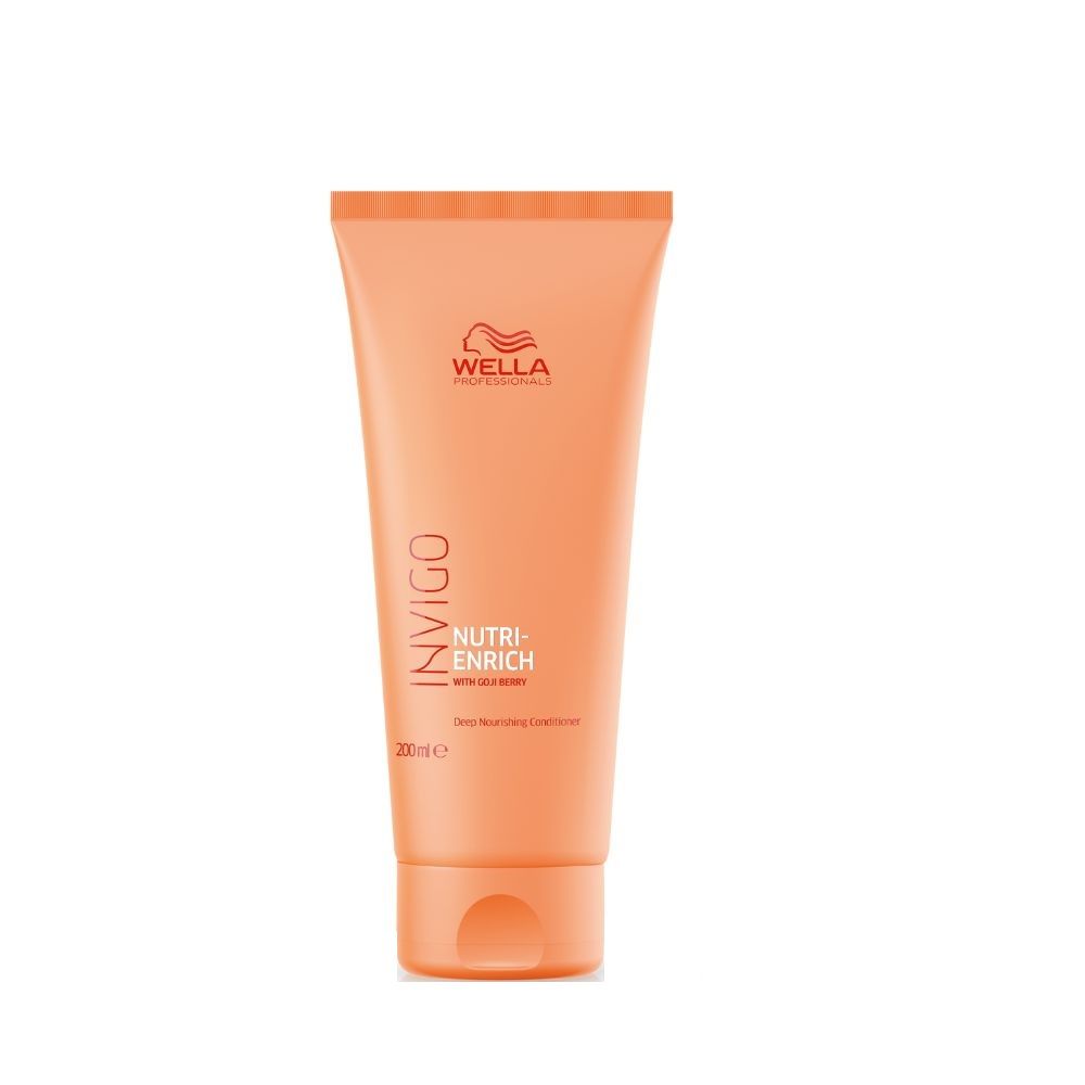 Wella Professionals Invigo Nutri Enrich Conditioner For Dry, Frizzy & Damaged Hair With Goji Berry, 200ml Buy at Indicrest Image 10