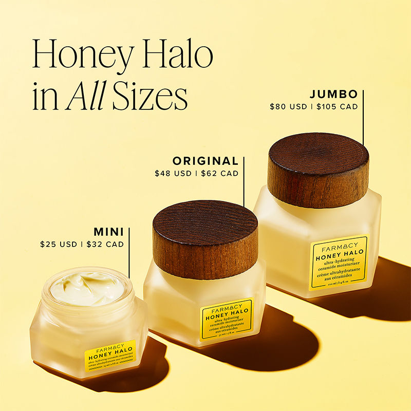 Farmacy Beauty Honey Halo Ultra-Hydrating Ceramide Moisturizer, 100ml