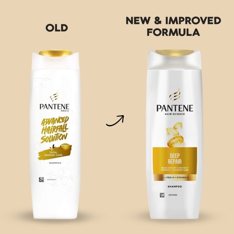 Pantene Advanced Hair Fall Solution Total Damage Care Shampoo, 180ml Buy at Indicrest Image 2