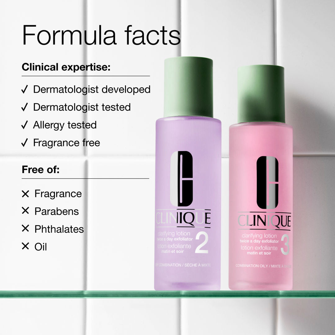 Clinique Clarifying Lotion 3, Toner With Salicylic Acid, 200ml