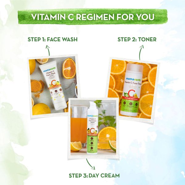 Applying Mamaearth Vitamin C Face Wash for Bright and Fresh Skin