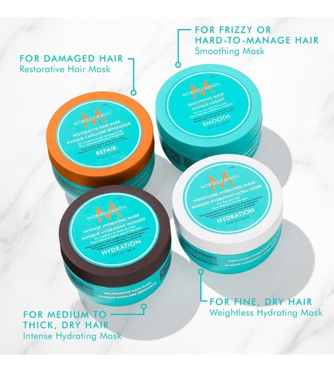 Argan oil hair mask for damaged hair Indicrest