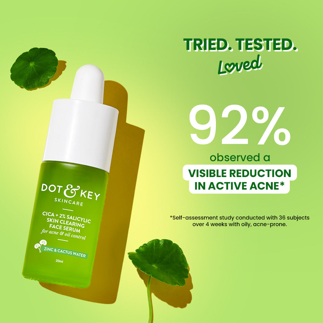 Dot & Key Cica + 2% Salicylic Acid Serum for Acne, 30ml Buy at Indicrest Image 2