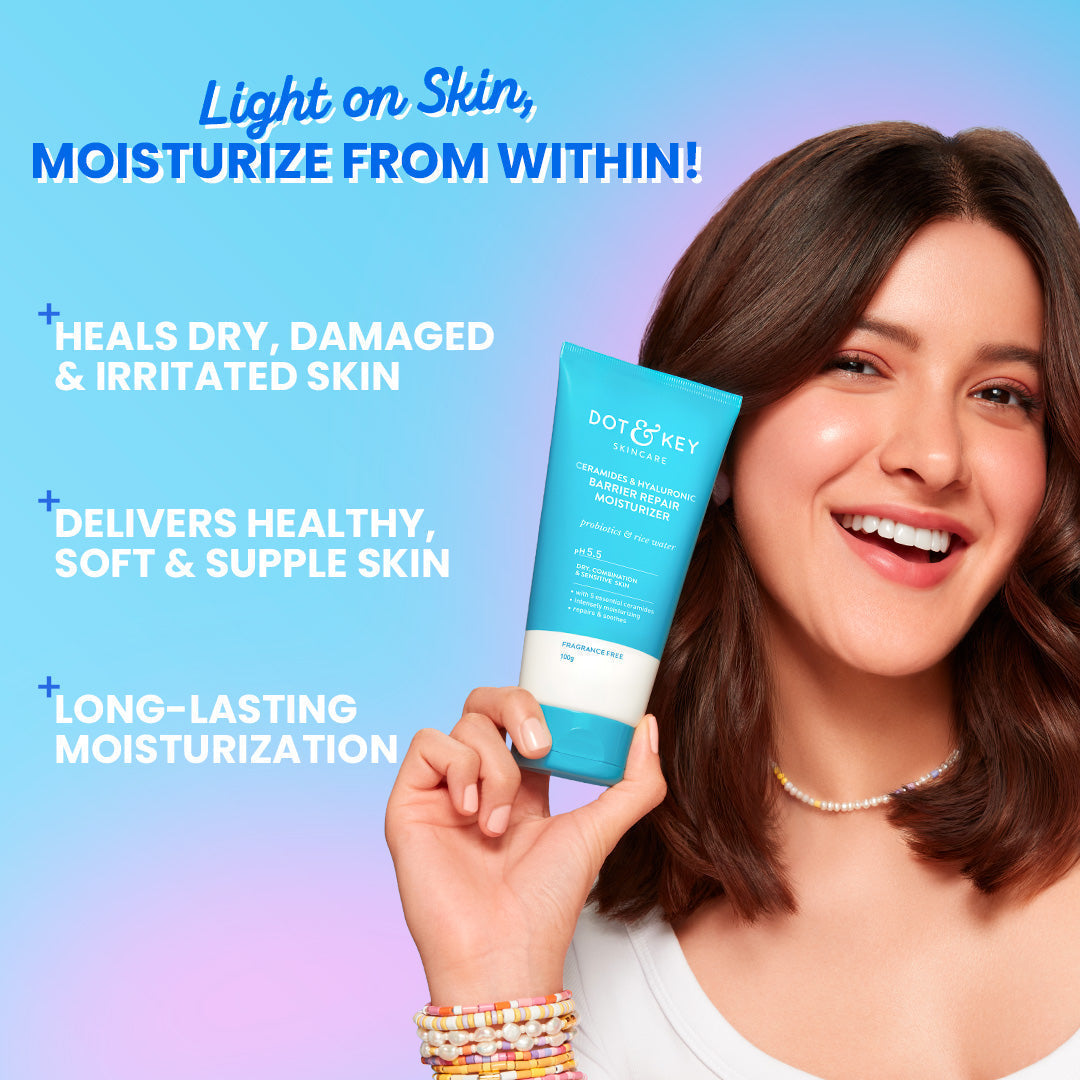 Dot & Key Barrier Repair Moisturizer (Hyaluronic + Ceramides) 175g Buy at Indicrest Image 4