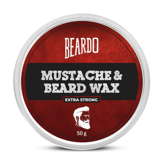 Beardo Beard & Mustache Wax Extra Strong 50g Tin Buy at Indicrest