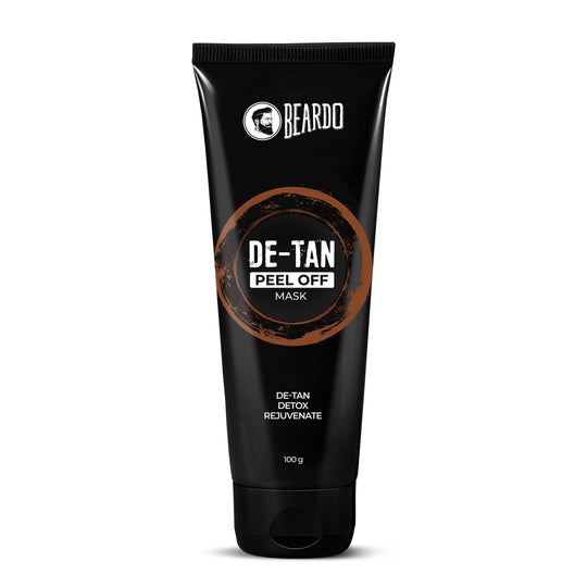Beardo De‑Tan Peel‑Off Mask 100 g tube front view Buy at Indicrest
