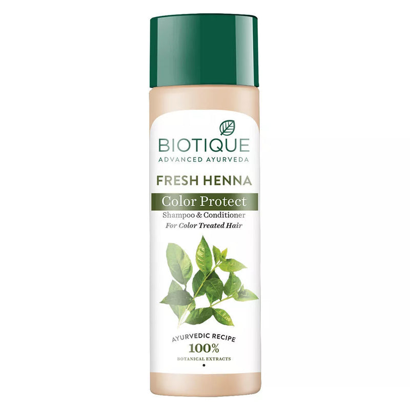 Biotique Fresh Henna CP Shmp & Cndtnr 120ml - Indicrest Buy at Indicrest