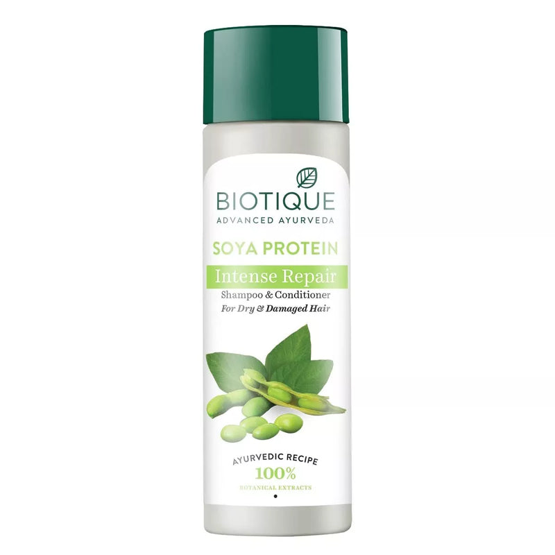Biotique Soya Protein Int Repr Shmp&Cnd 120ml - Indicrest Buy at Indicrest