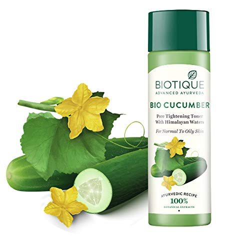 Biotique Cucumber Pore Tightening Refreshing Toner, 120ml Buy at Indicrest Image 2