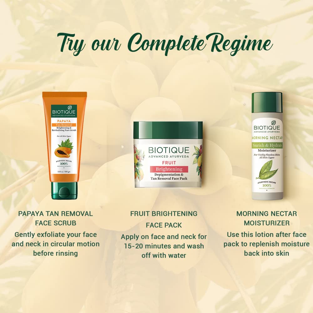Biotique Papaya Tan Removal Face Scrub 100gm5