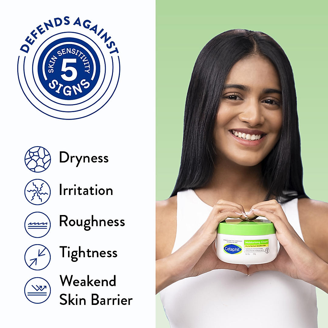 Cetaphil 250ml cream for face and body hydration