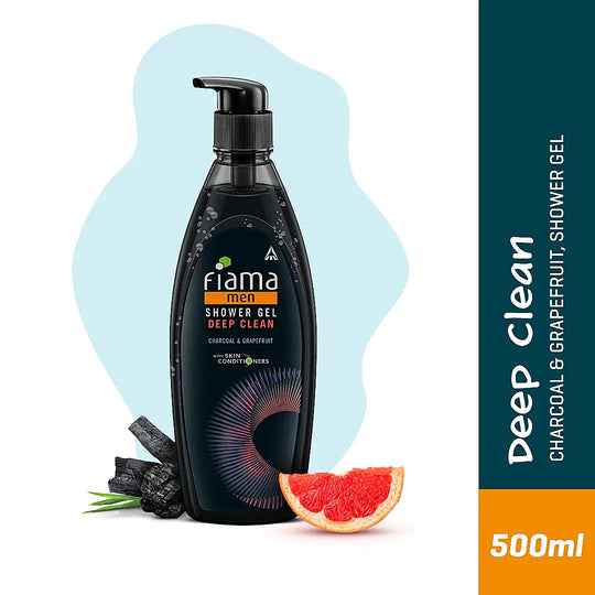 Fiama Men Shower Gel, Deep Clean 500ml - Indicrest Buy at Indicrest