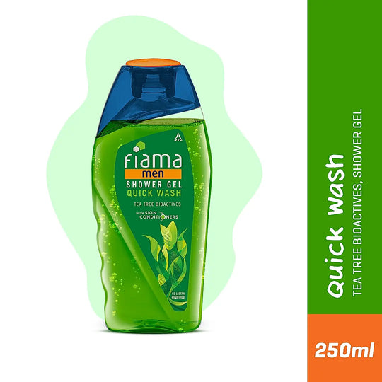 Fiama Men Shower Gel, Quick Wash 250ml - Indicrest Buy at Indicrest