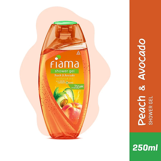 Fiama Shower Gel, Peach & Avocado 250ml - Indicrest Buy at Indicrest