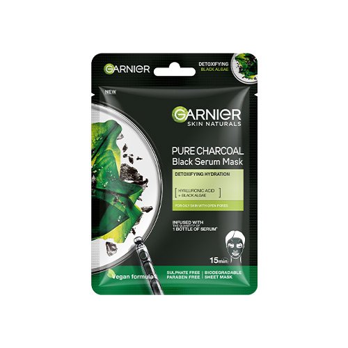 GARNIER CHARCOAL MASK 28GM - Indicrest Buy at Indicrest
