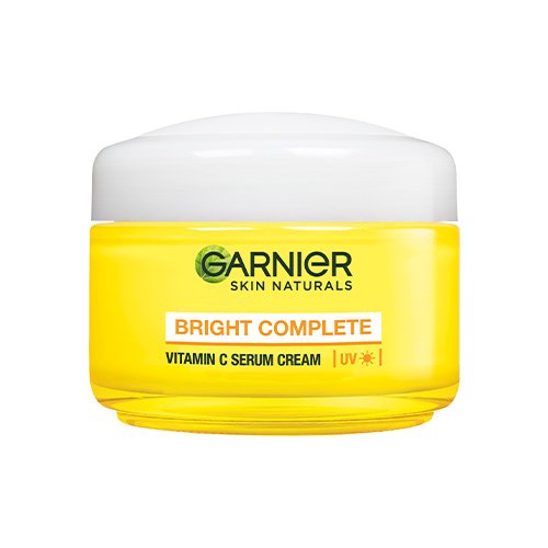 Garnier Bright Complete Vitamin C Cream UV Front View Buy at Indicrest