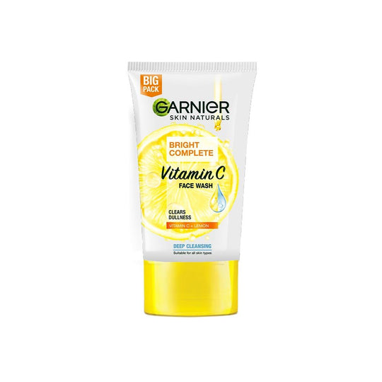 Garnier Bright Complete Vitamin C Facewash, 150g – Daily Brightening Cleanser Buy at Indicrest