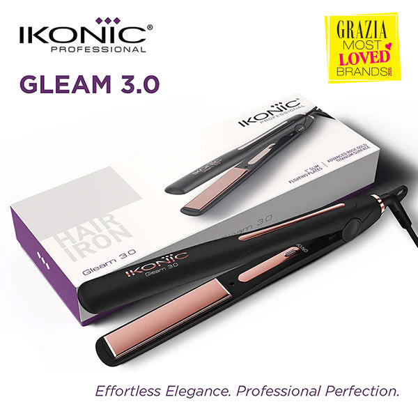Ikonic Professional Gleam 3.0 Hair Straightener Buy at Indicrest Image 3