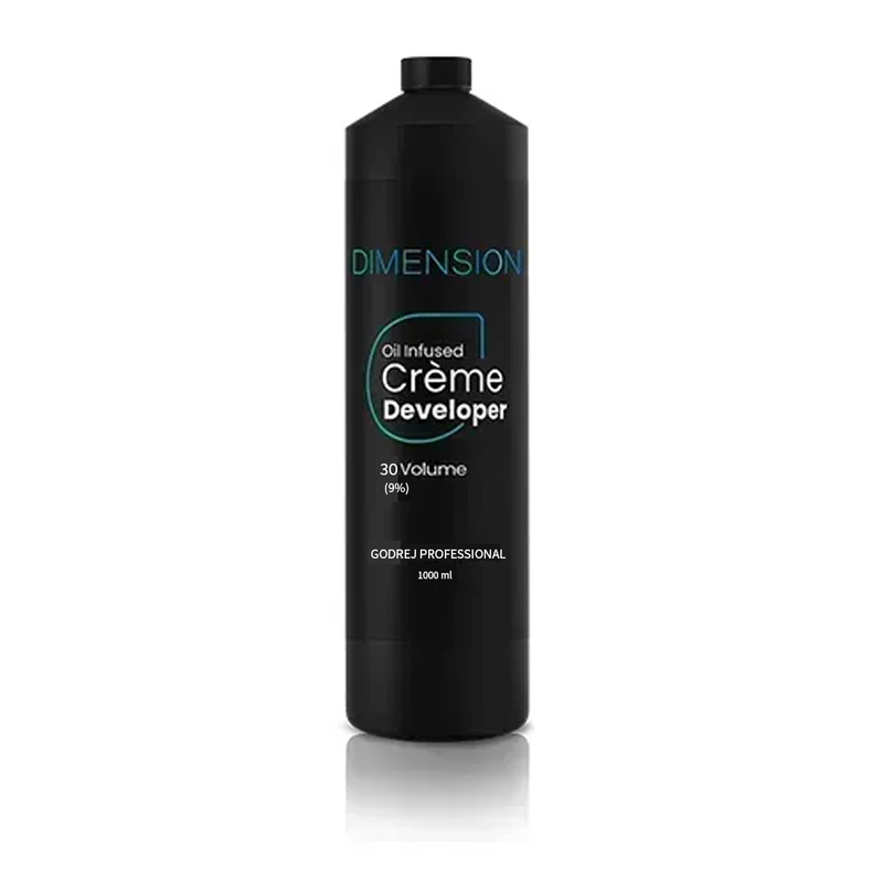 Godrej Professional Dimension Oil Infused Creme Developer 30 Volume (9%), 1000ml
