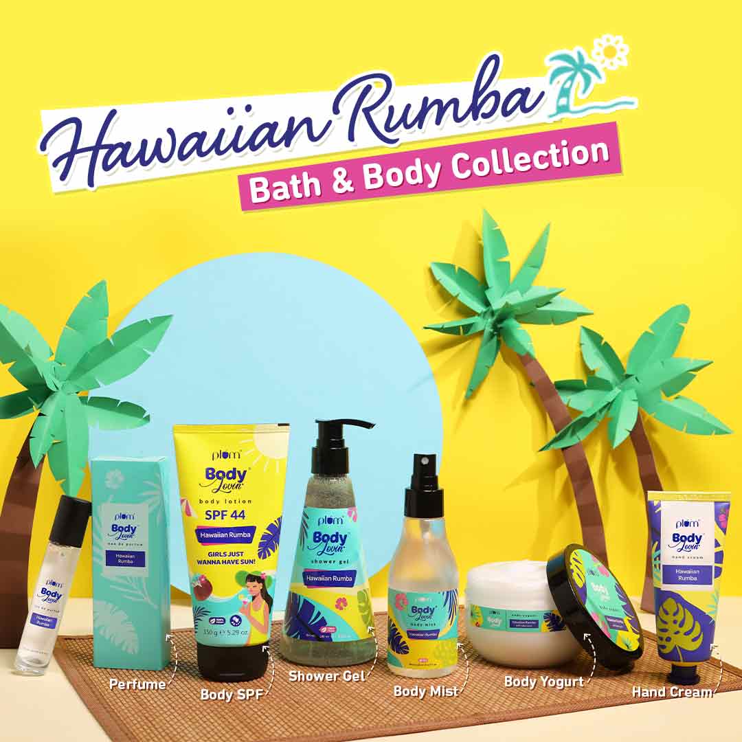 Plum Hawaiian Rumba Deodorant Roll On by Plum BodyLovin' | 4% Lactic Acid & 1% Glycolic Acid | Controls Odor & Fades Underarm Darkness | Warm Vanilla Fragrance, 50ml Buy at Indicrest Image 10