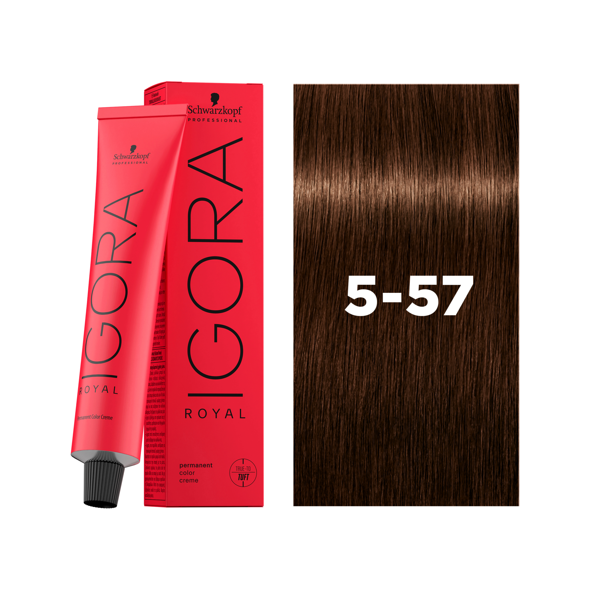 Schwarzkopf Professional Igora Royal 5-57 Light Brown Gold Copper, 60ml Buy at Indicrest