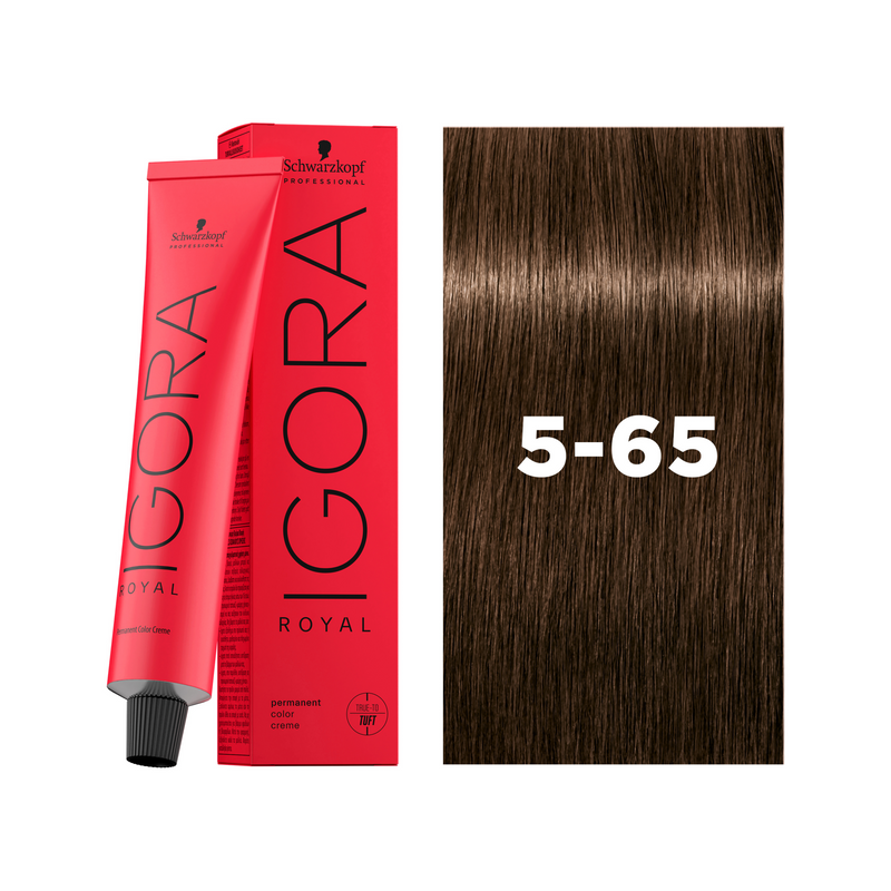 Schwarzkopf Professional Igora Royal 5-65 Light Brown Chocolate Gold, 60ml Buy at Indicrest