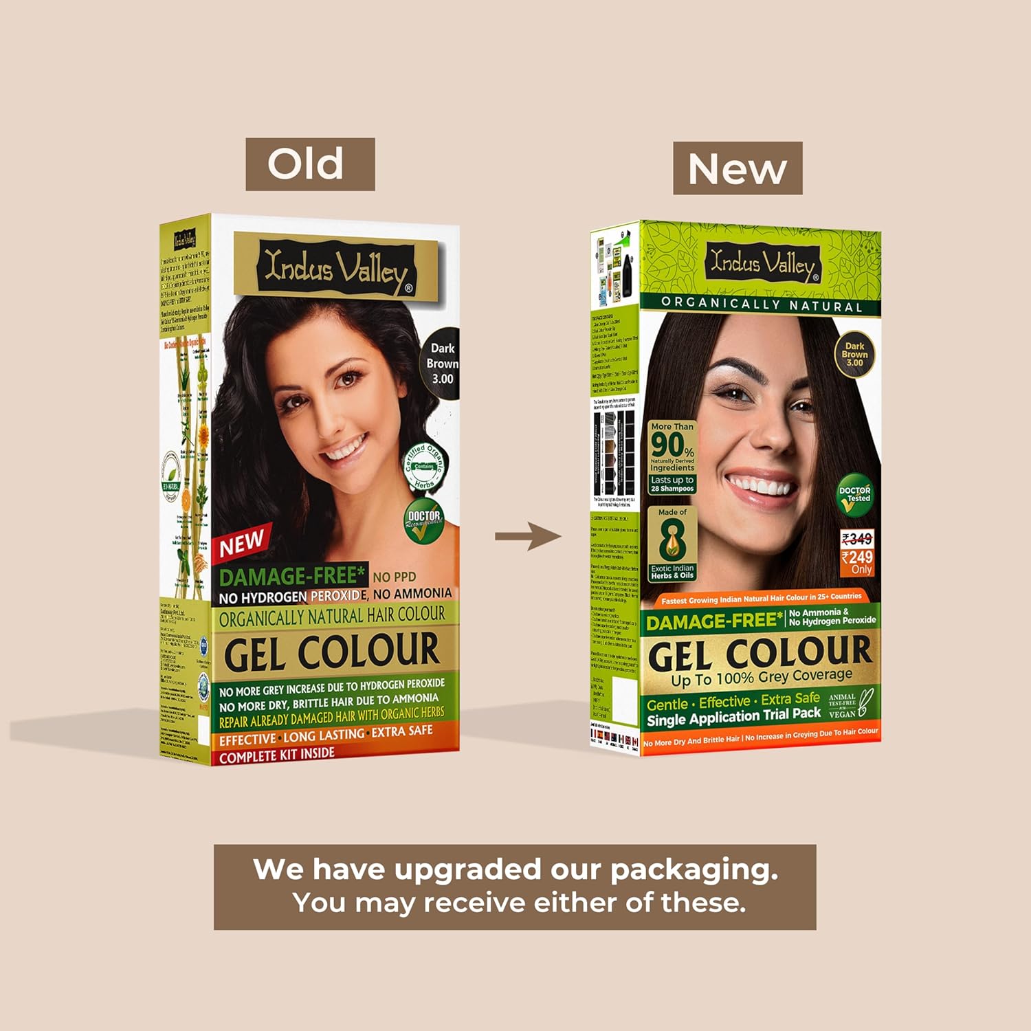 Indus Valley Old and New Colour Protective Shampoo with Gel Colour by Indicrest Buy at Indicrest