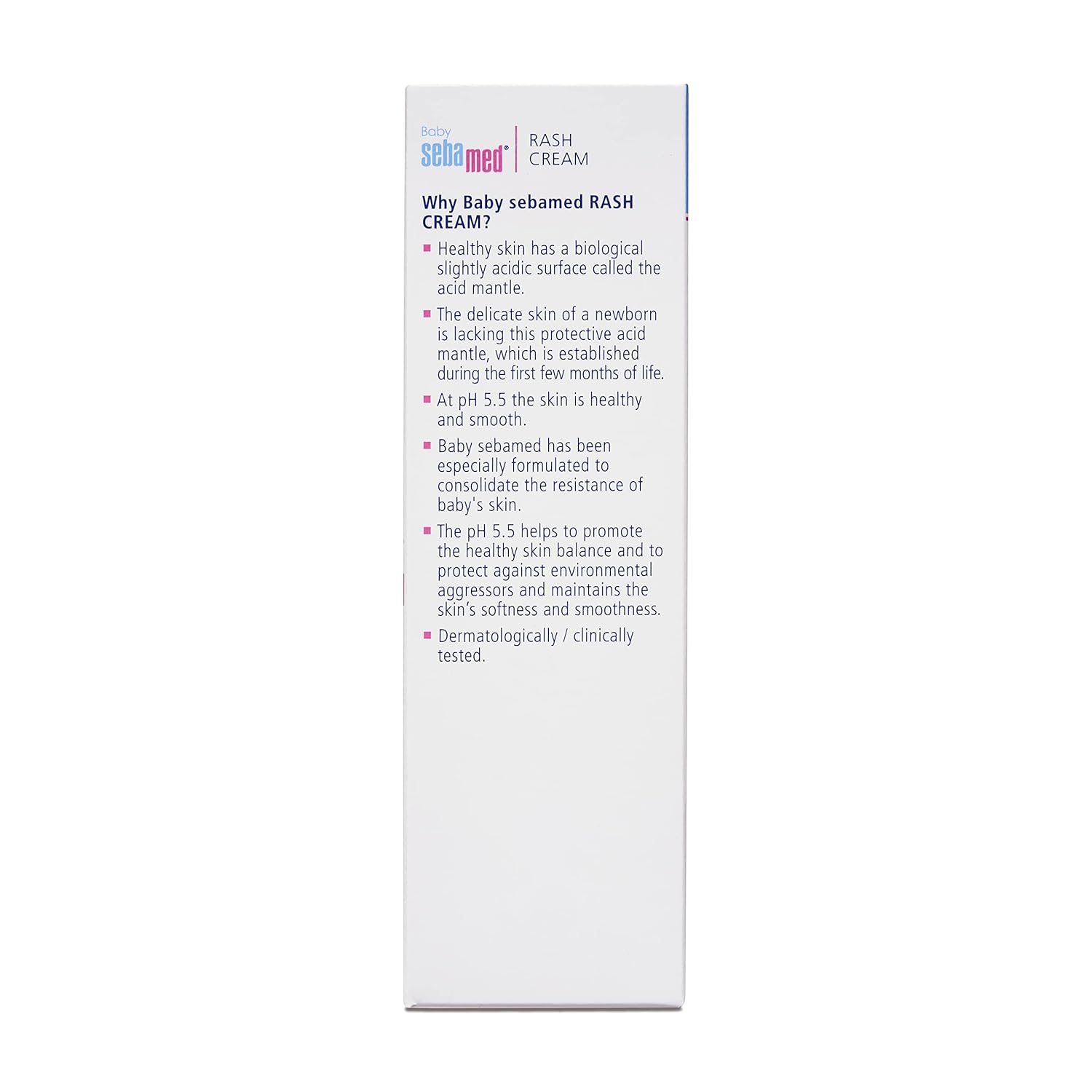 Ingredients label showing panthenol and wheat bran extract
