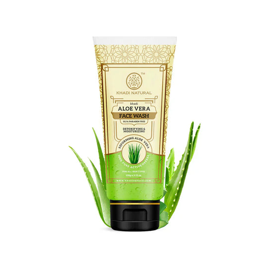 Khadi Aloevera Face Wash 100g - Indicrest Buy at Indicrest