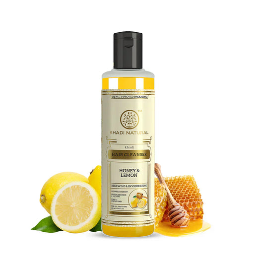 Khadi Honey & Lemon Hair Cleanser 210ml - Indicrest Buy at Indicrest