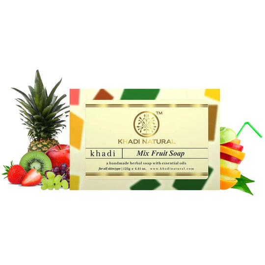 Khadi Mix Fruit Soap 125g - Indicrest Buy at Indicrest